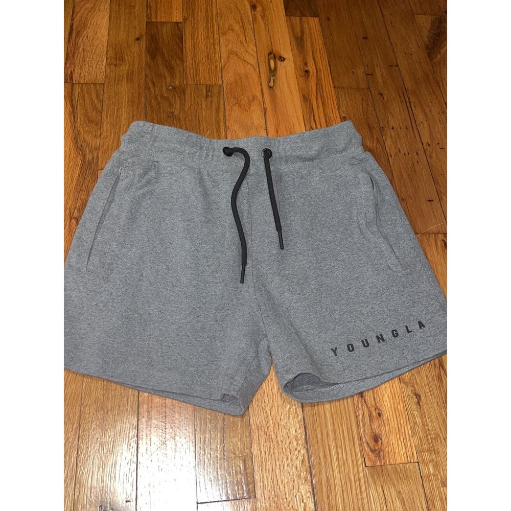 Young La grey shorts